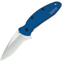 Kershaw Scallion Blue KSX1620NBB Anodized Aluminum Handles BLEMISHED *FREE SHIPPING*