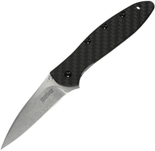 Kershaw Leek Carbon Fiber KS1660CF Carbon Fiber Handles *FREE SHIPPING*