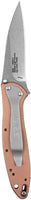 Kershaw Leek Copper KS1660CU Solid Copper Handles *FREE SHIPPING*