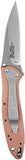 Kershaw Leek Copper KS1660CU Solid Copper Handles *FREE SHIPPING*