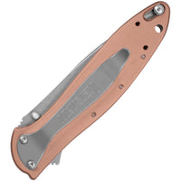 Kershaw Leek Copper KS1660CU Solid Copper Handles *BLEMISHED* *FREE SHIPPING*