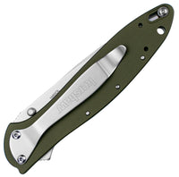 Kershaw Leek Olive KS1660OL Anodized Aluminum Handles *FREE SHIPPING*