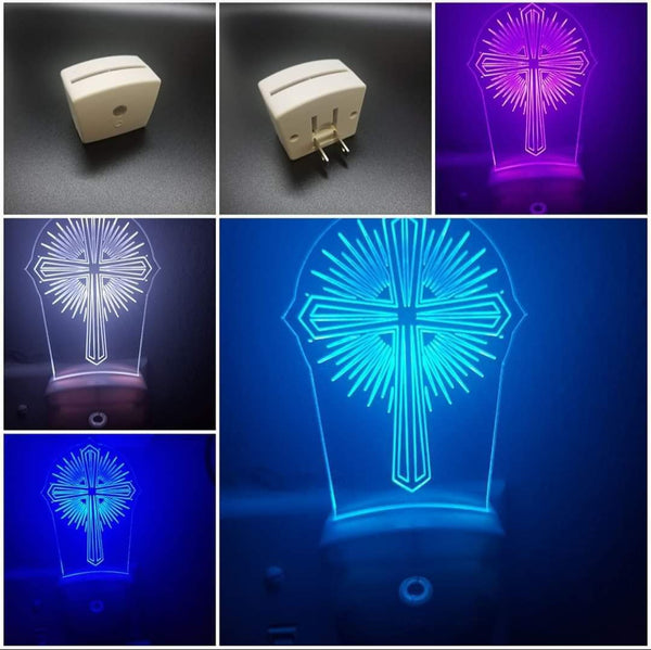 10 Plug-In LED Night Light Bases